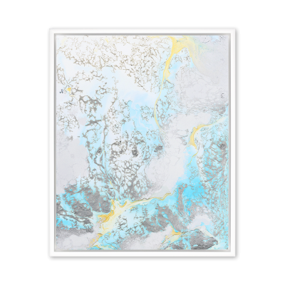 Clarté des courants – Œuvre originale d’art abstrait par Ekaterina Grivet
