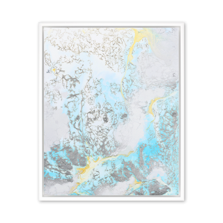 Clarté des courants – Œuvre originale d’art abstrait par Ekaterina Grivet