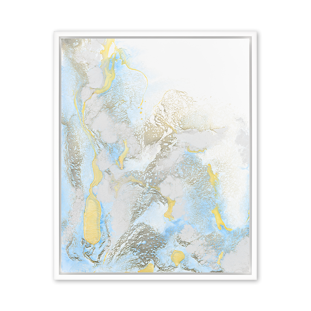 Éther doré – Œuvre originale d’art abstrait par Ekaterina Grivet