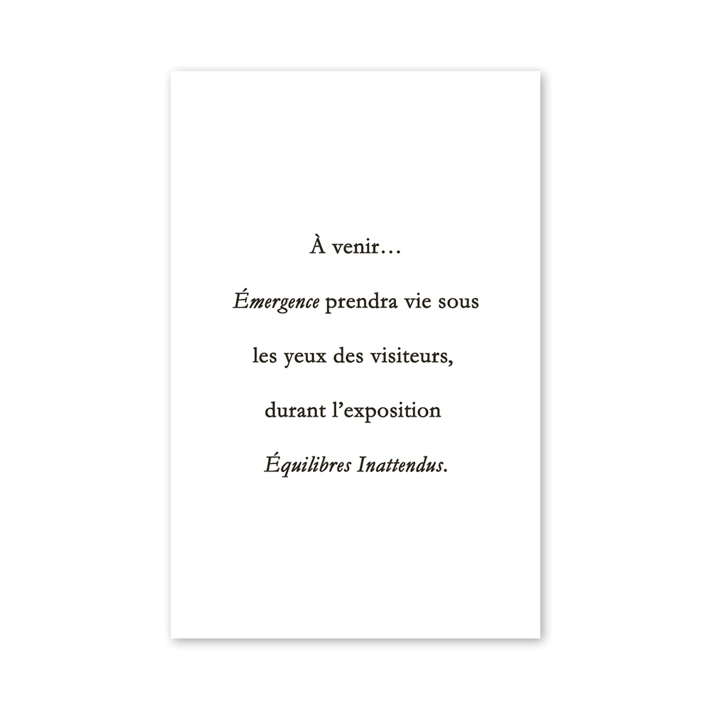 Émergence – Œuvre originale d’art abstrait par Ekaterina Grivet
